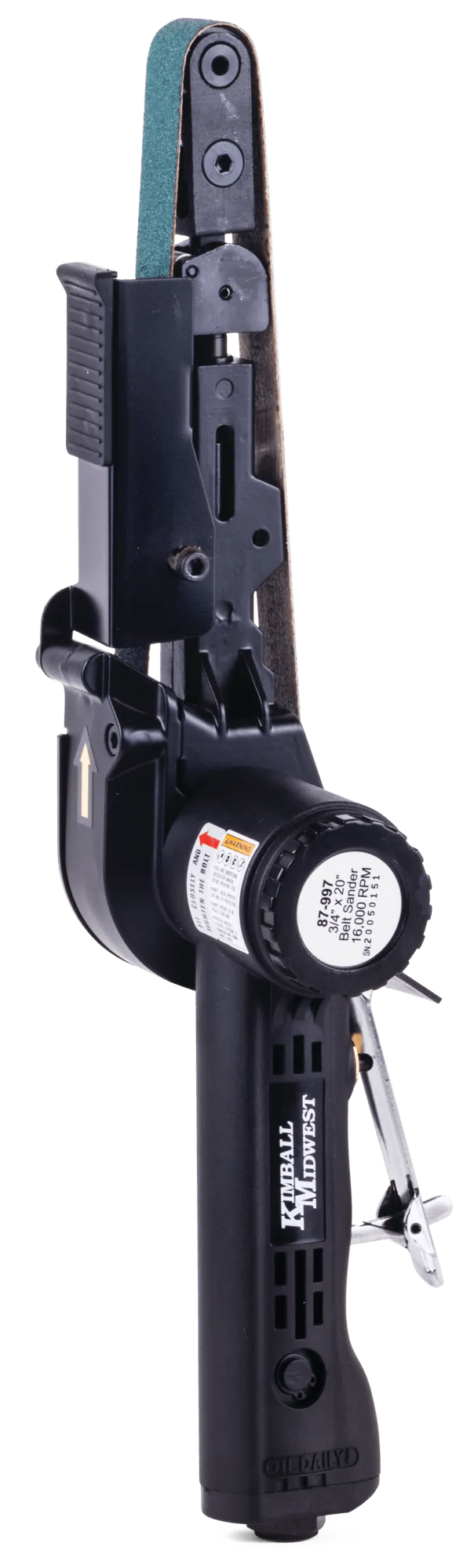 Compact Pneumatic Belt Sander
