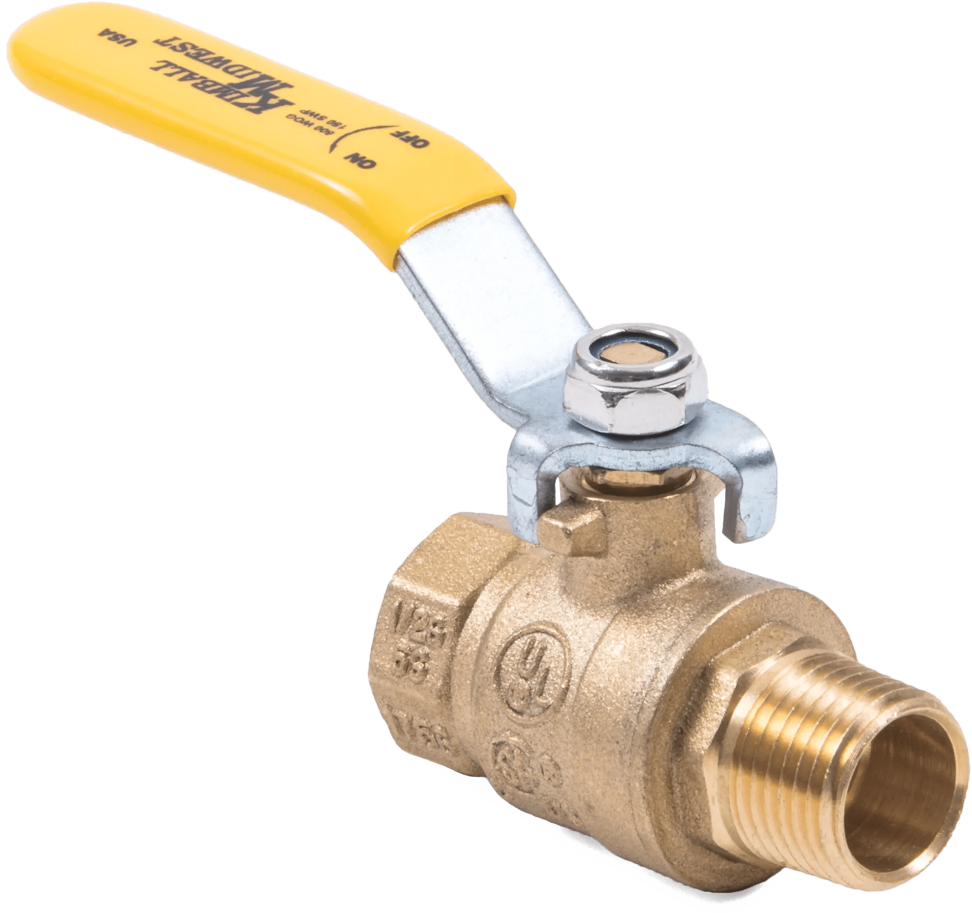 1/2" Full Port Forged Brass Ball Valve