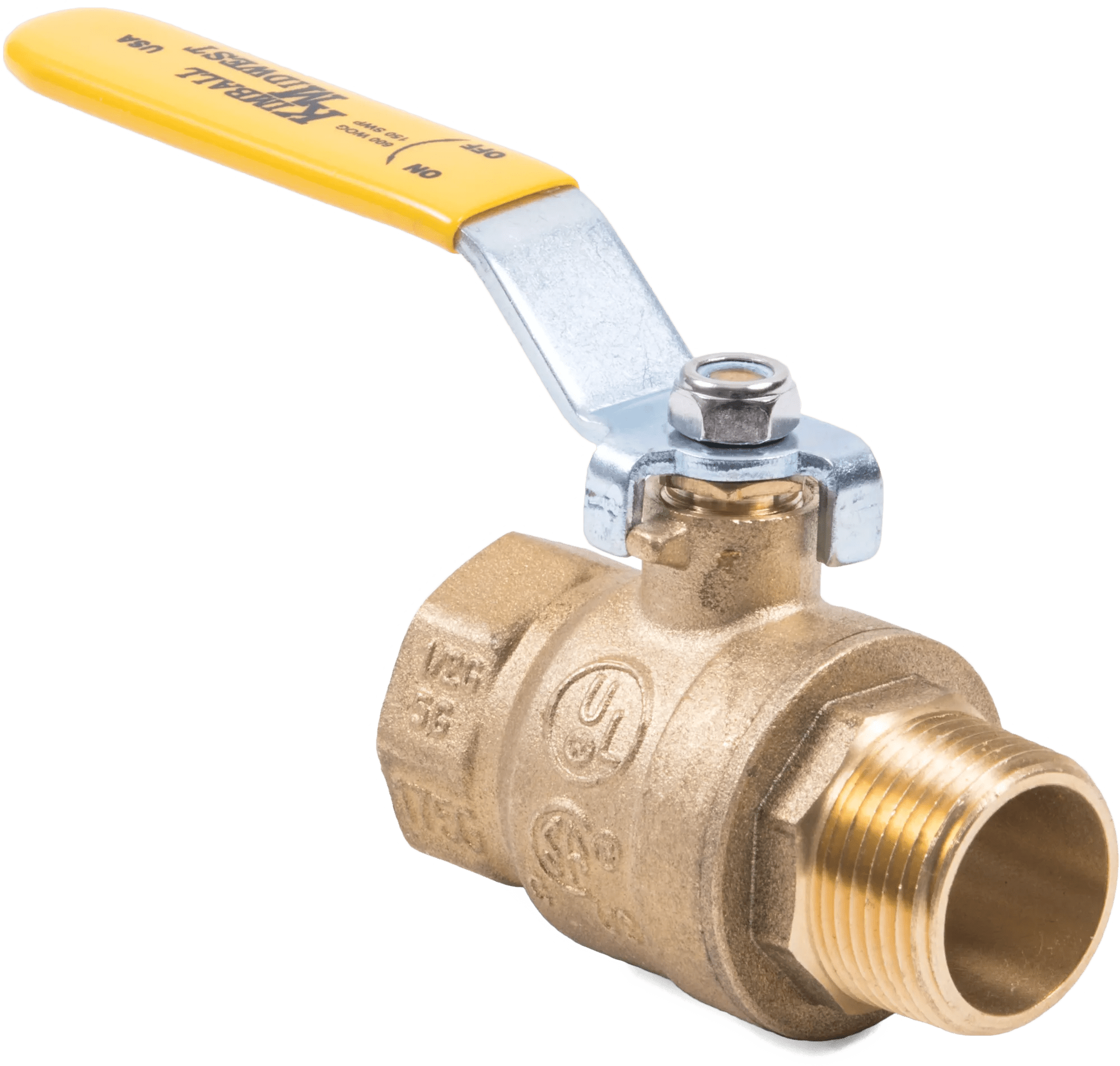 1" Full Port Forged Brass Ball Valve