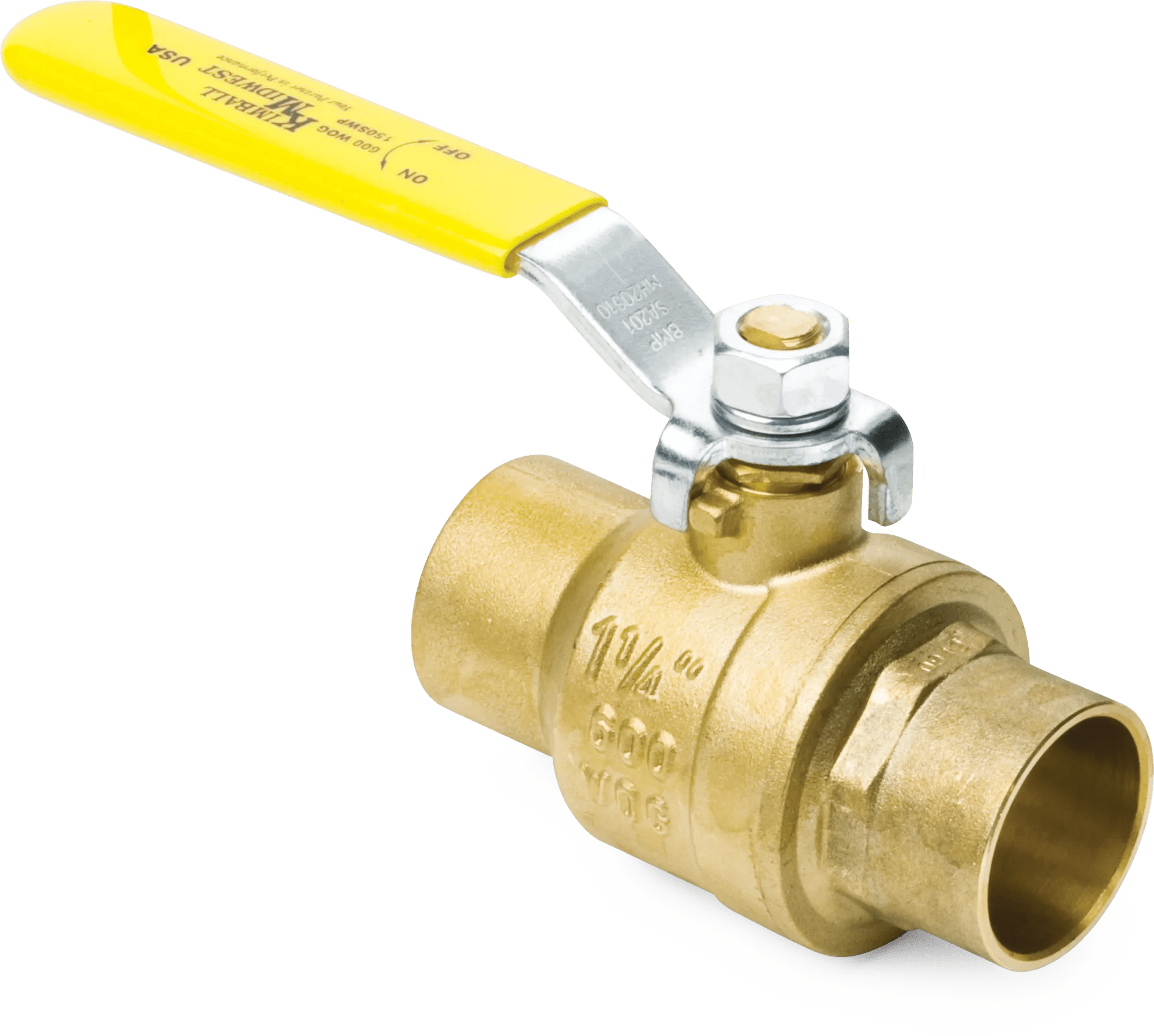 Brass Solder Joint Ball Valves
