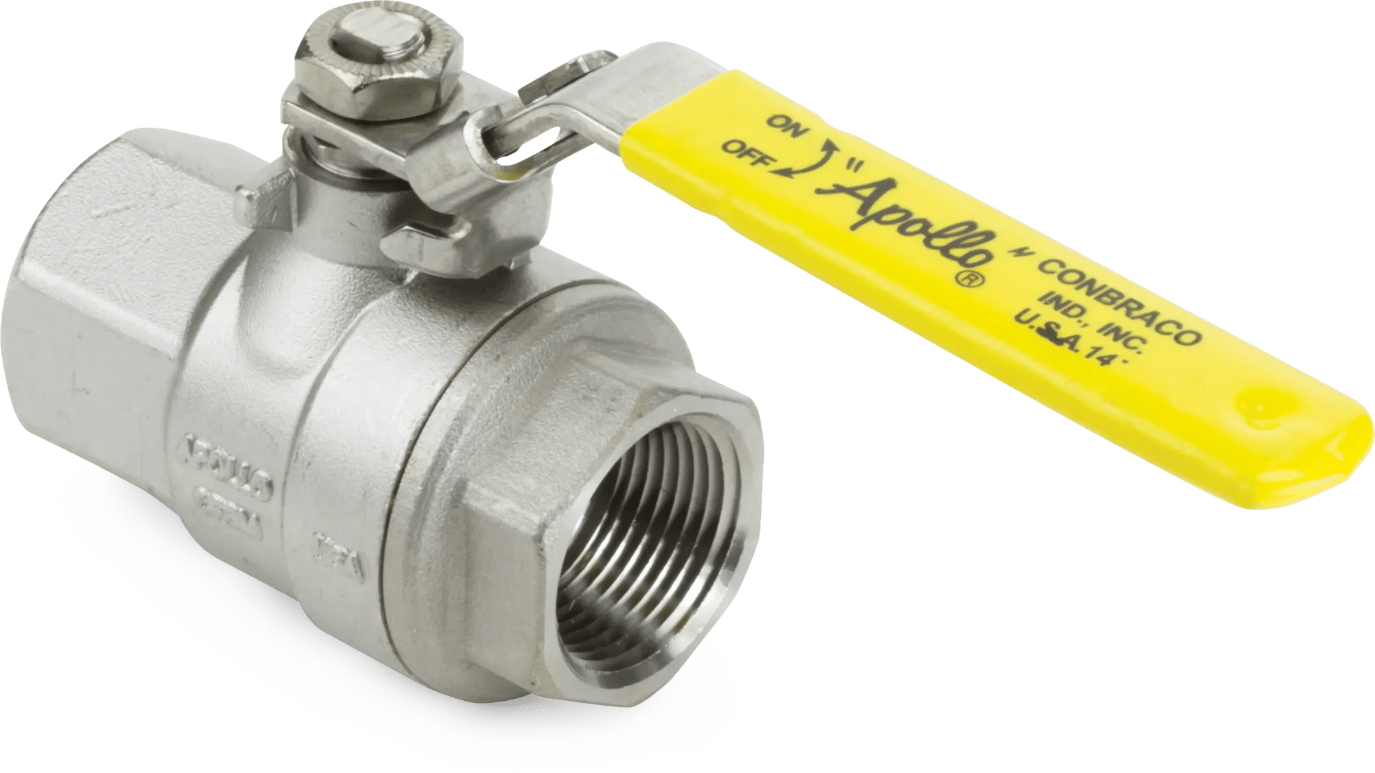 3/4" Domestic Full Port Stainless Steel Ball Valve