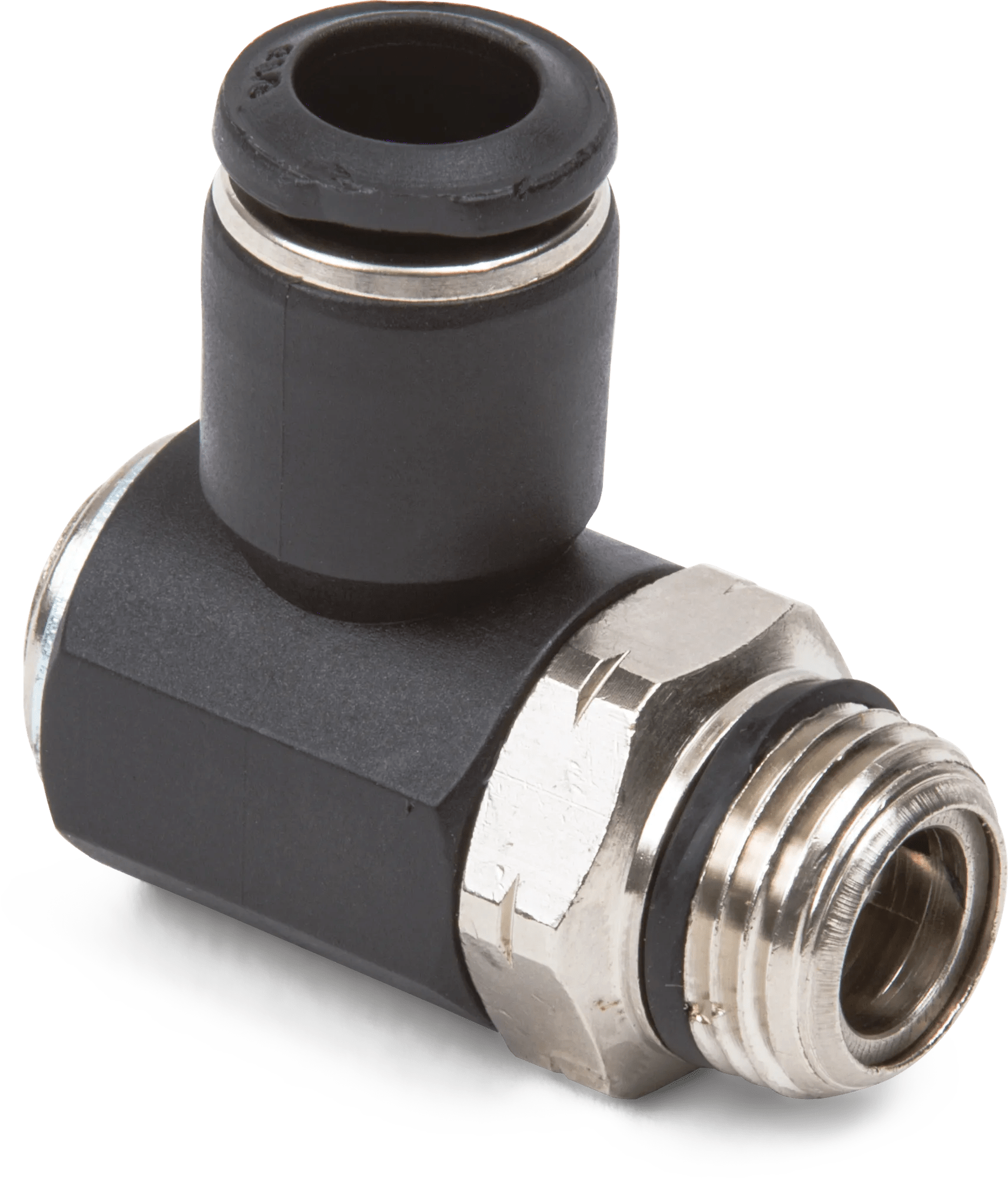 Uni-Max Knobless Compact Meter Out Flow Control Fitting