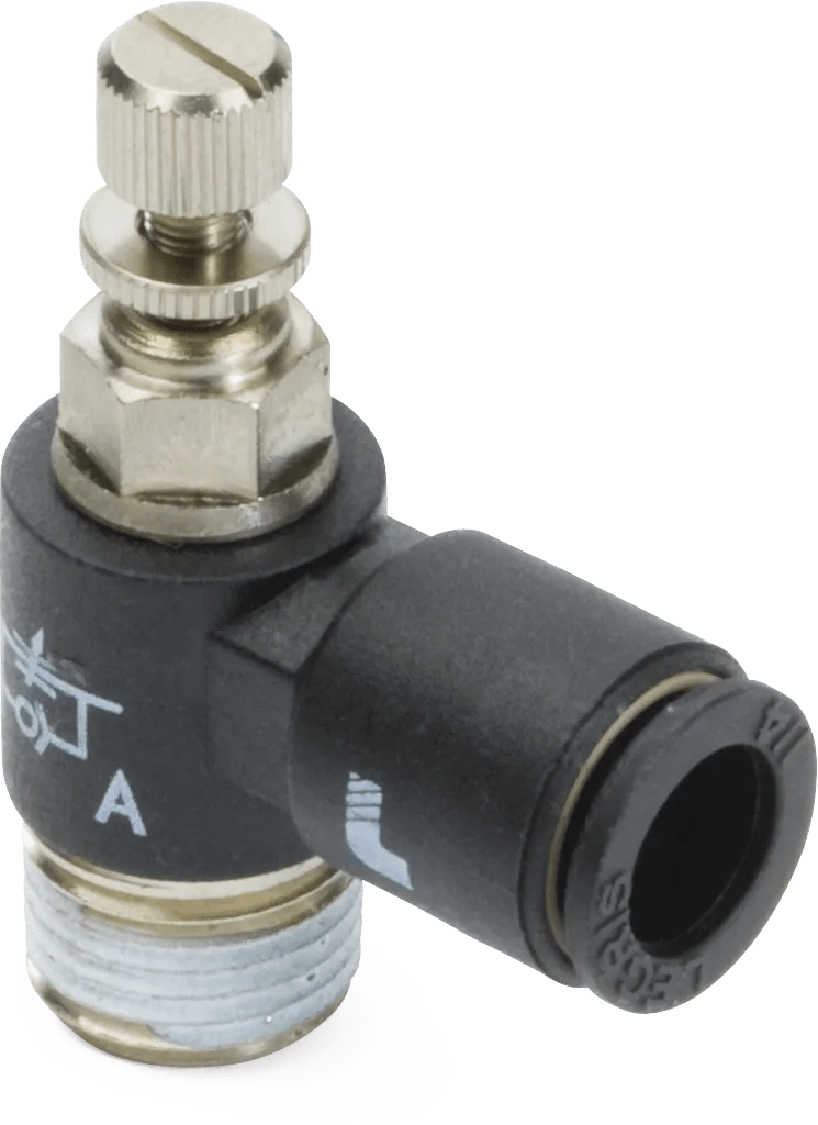 Legris Miniature Meter Out Flow Controls