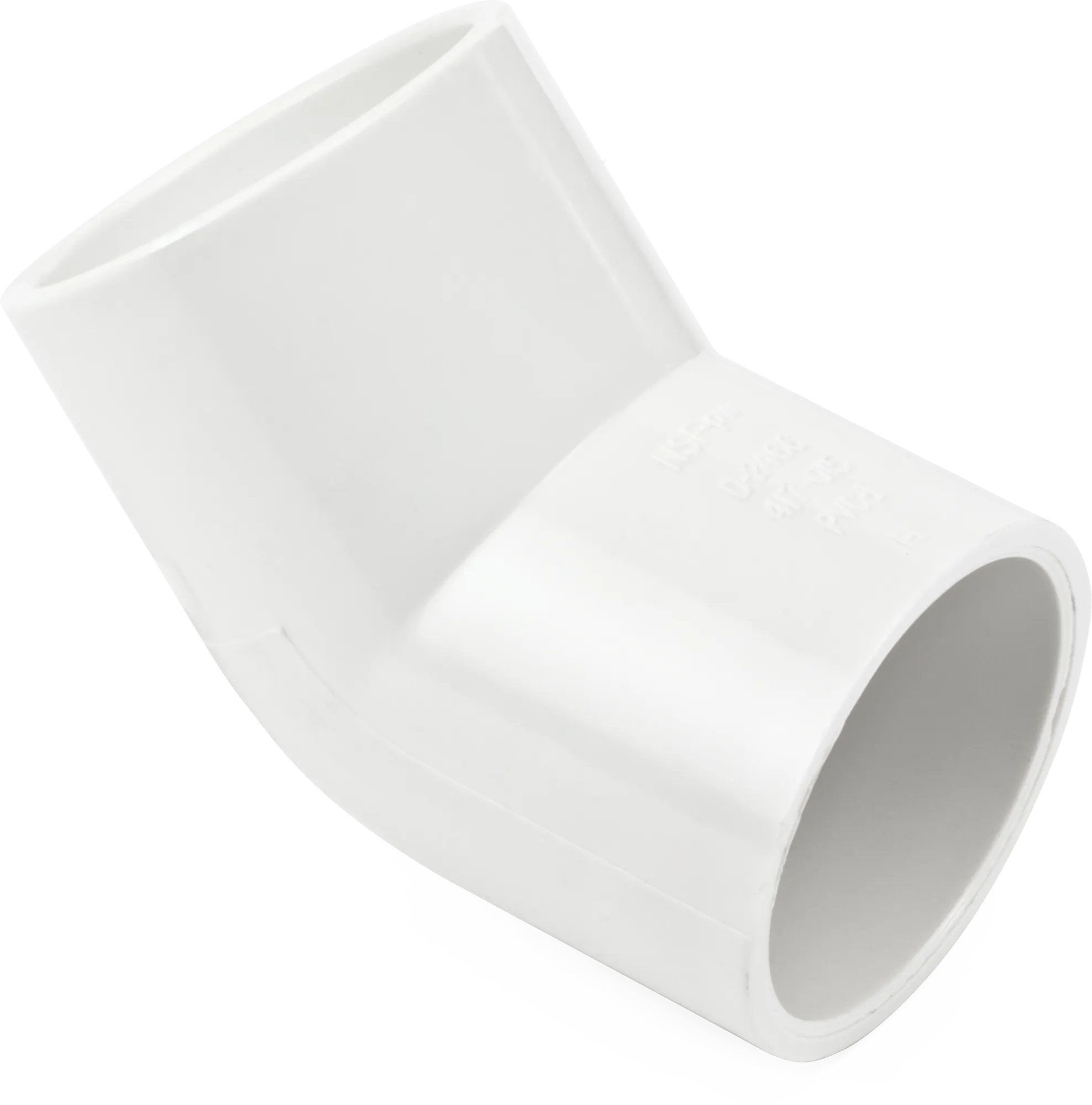 1-1/2" Schedule 40 PVC 45° Elbow