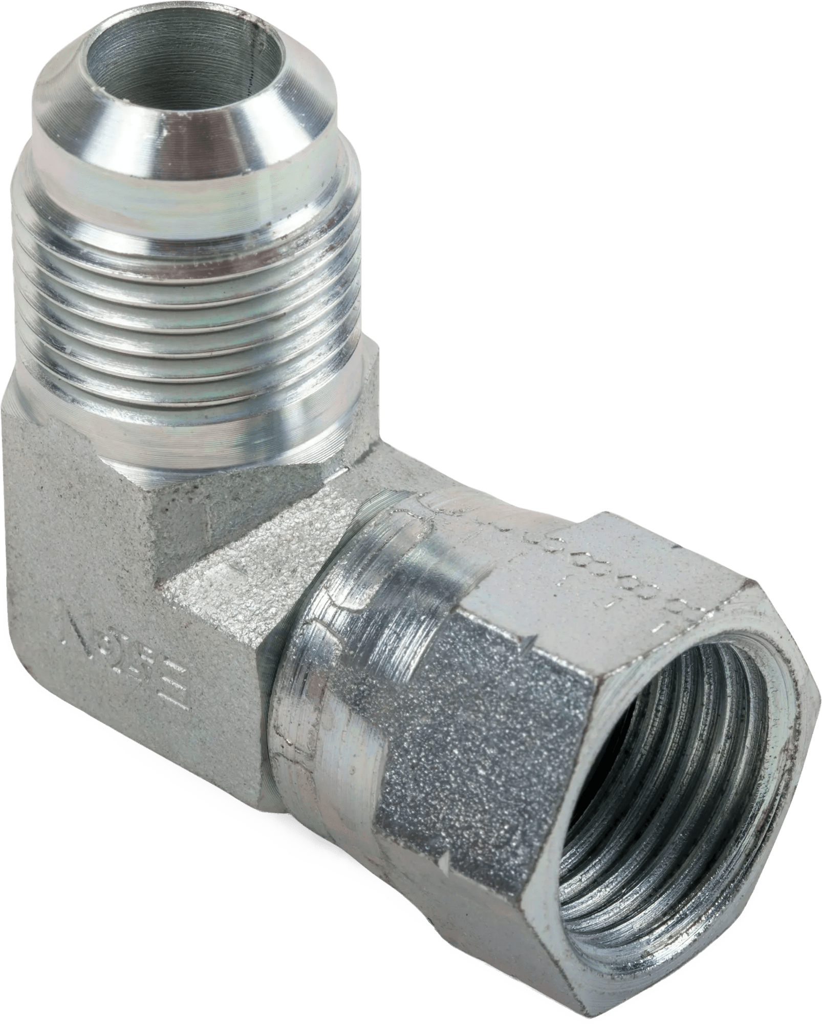 Steel Female SAE 45° Swivel to Male SAE 45° 90° Elbows