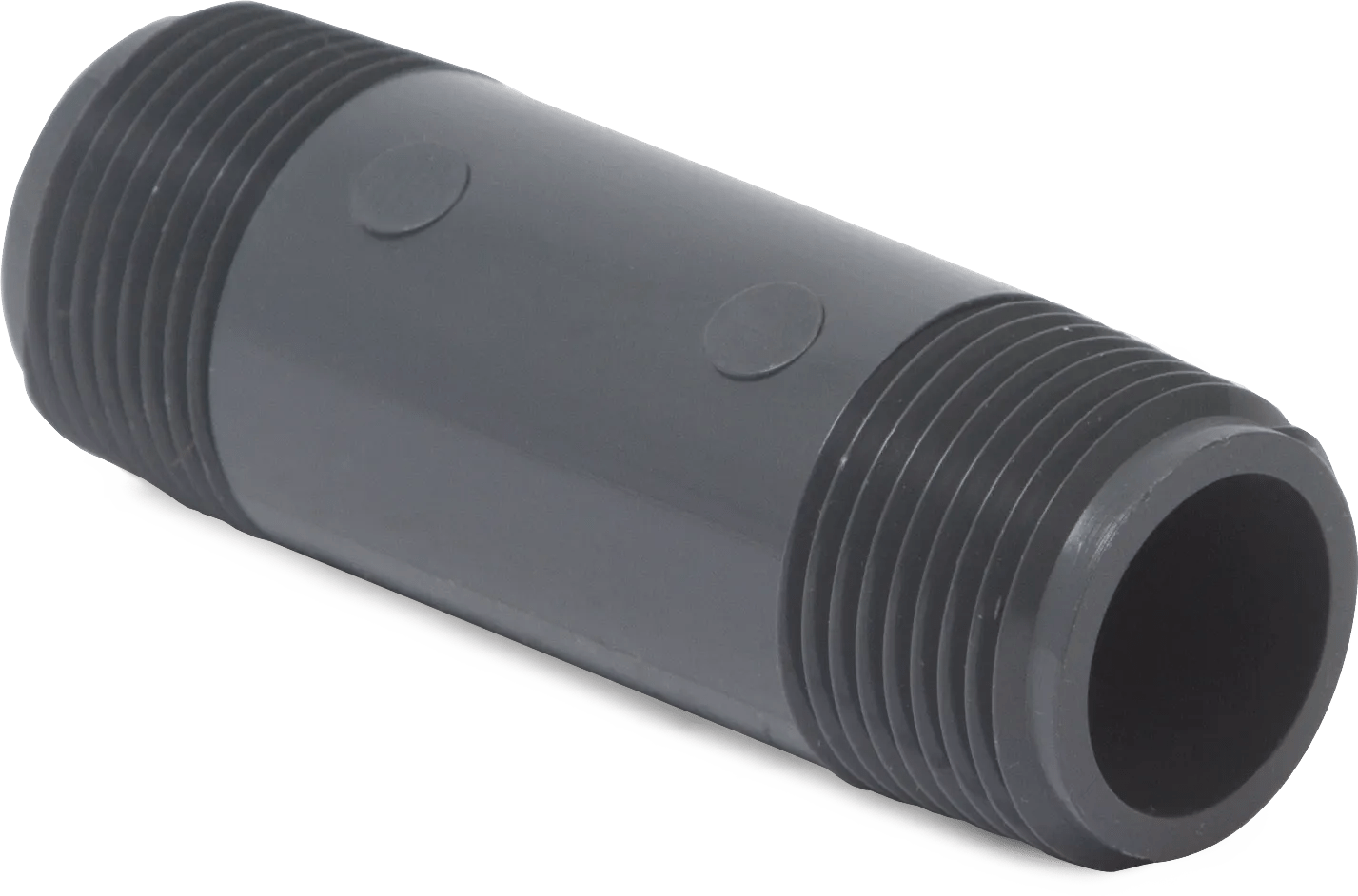 1" x Close Schedule 80 PVC Nipple - 5 Pack