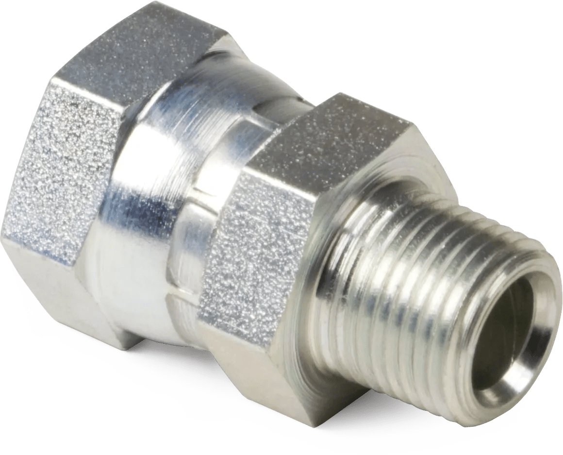 Steel Female NPSM Swivel to Male NPT Adapters