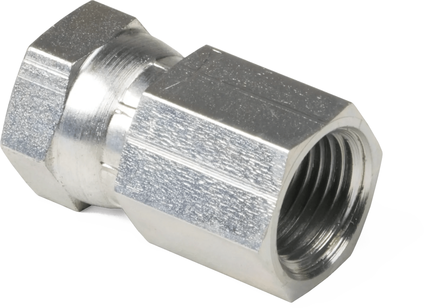 Steel Female NPSM Swivel to Female Pipe Adapters