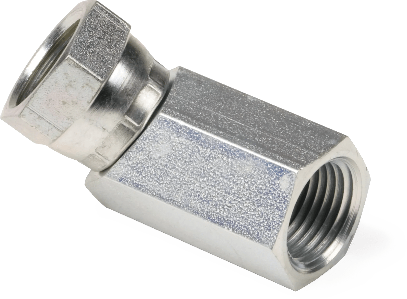 Steel Female NPSM Swivel to 45° Elbows