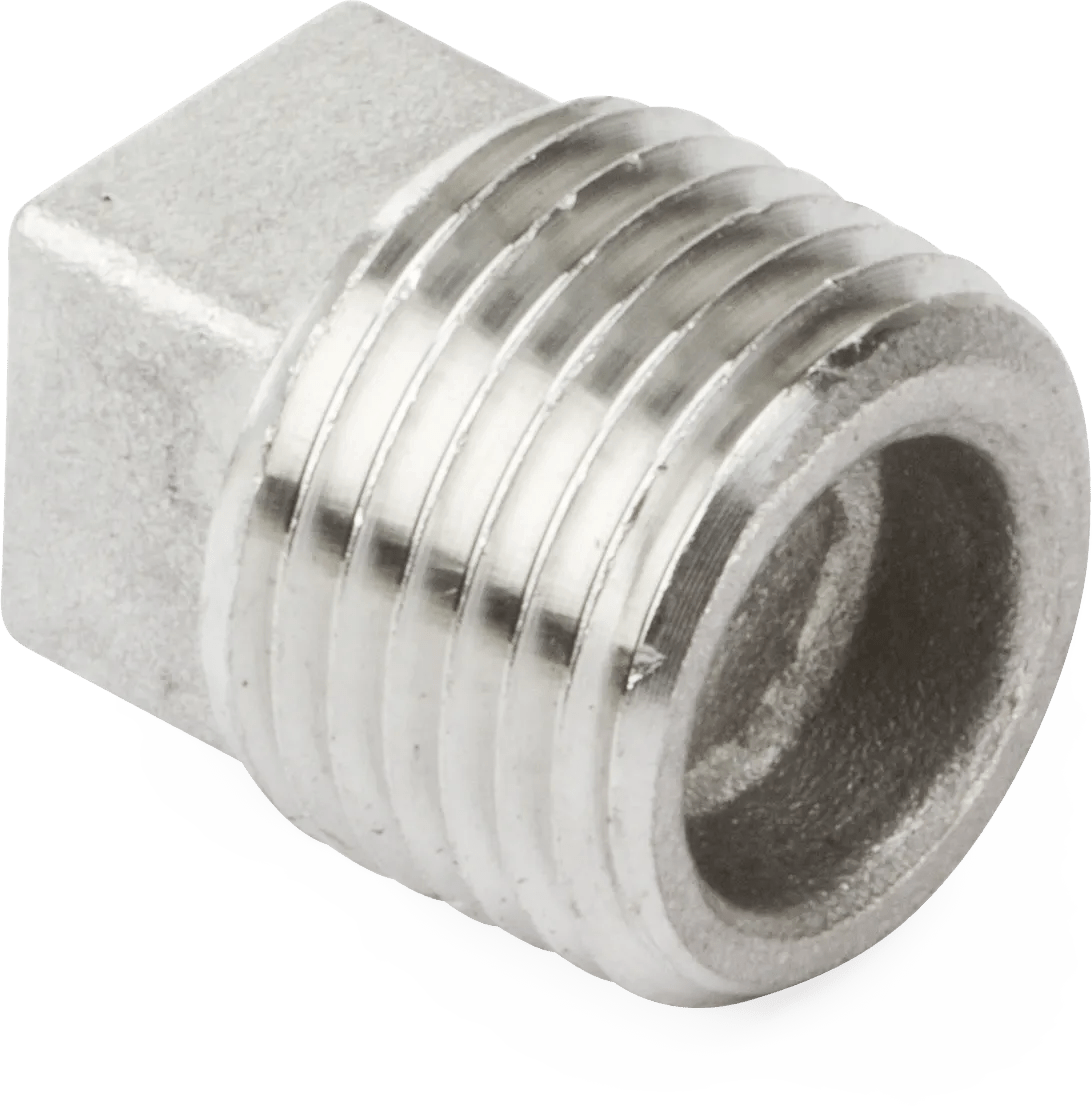 3/4" Class 150 304 Stainless Steel Square Head Plug