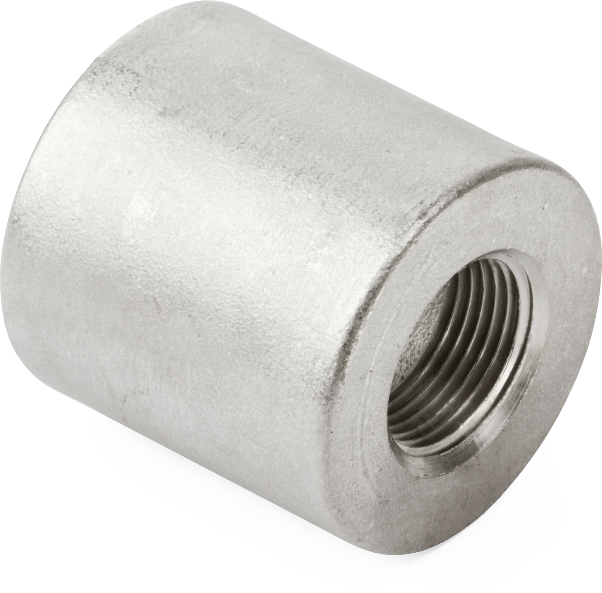 3/8" x 1/8" Class 150 304 Stainless Steel Reducing Coupling