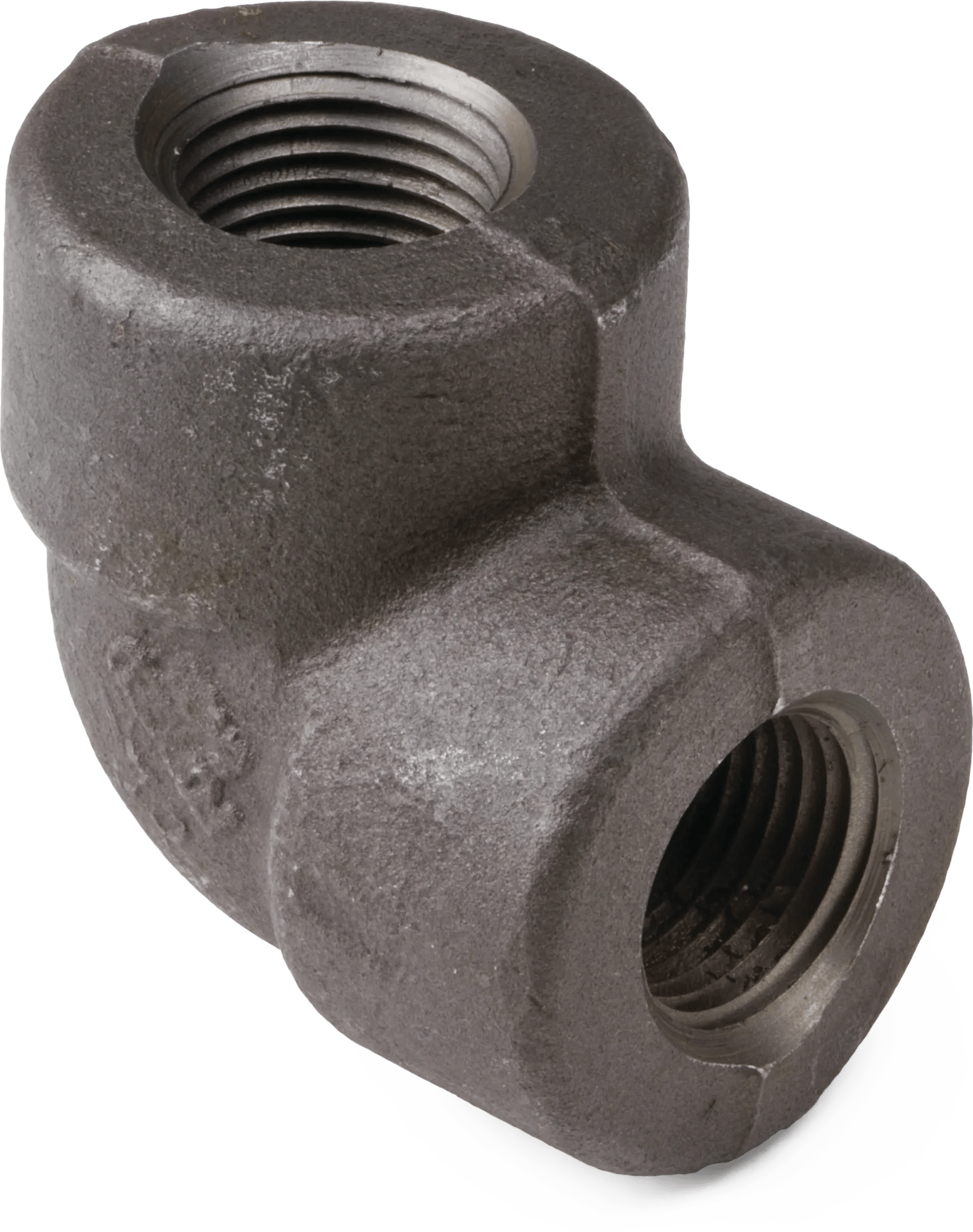 1/2" Class 3,000 Forged Steel 90° Elbow