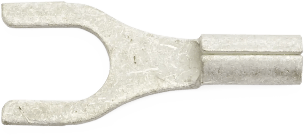 22 - 18 AWG Red (#8 - #10) Spade Terminal - 50 Pack