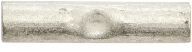22 - 18 AWG Non-Insulated Butt Connector - 100 Pack