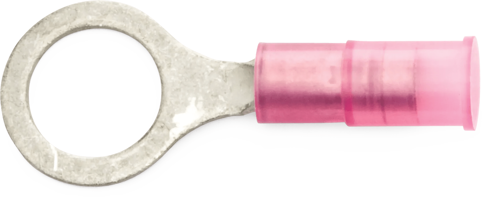 22 - 18 AWG Red Nylon Insulated Enduralon™ (1/4" - 5/16") Ring Terminal - 50 Pack