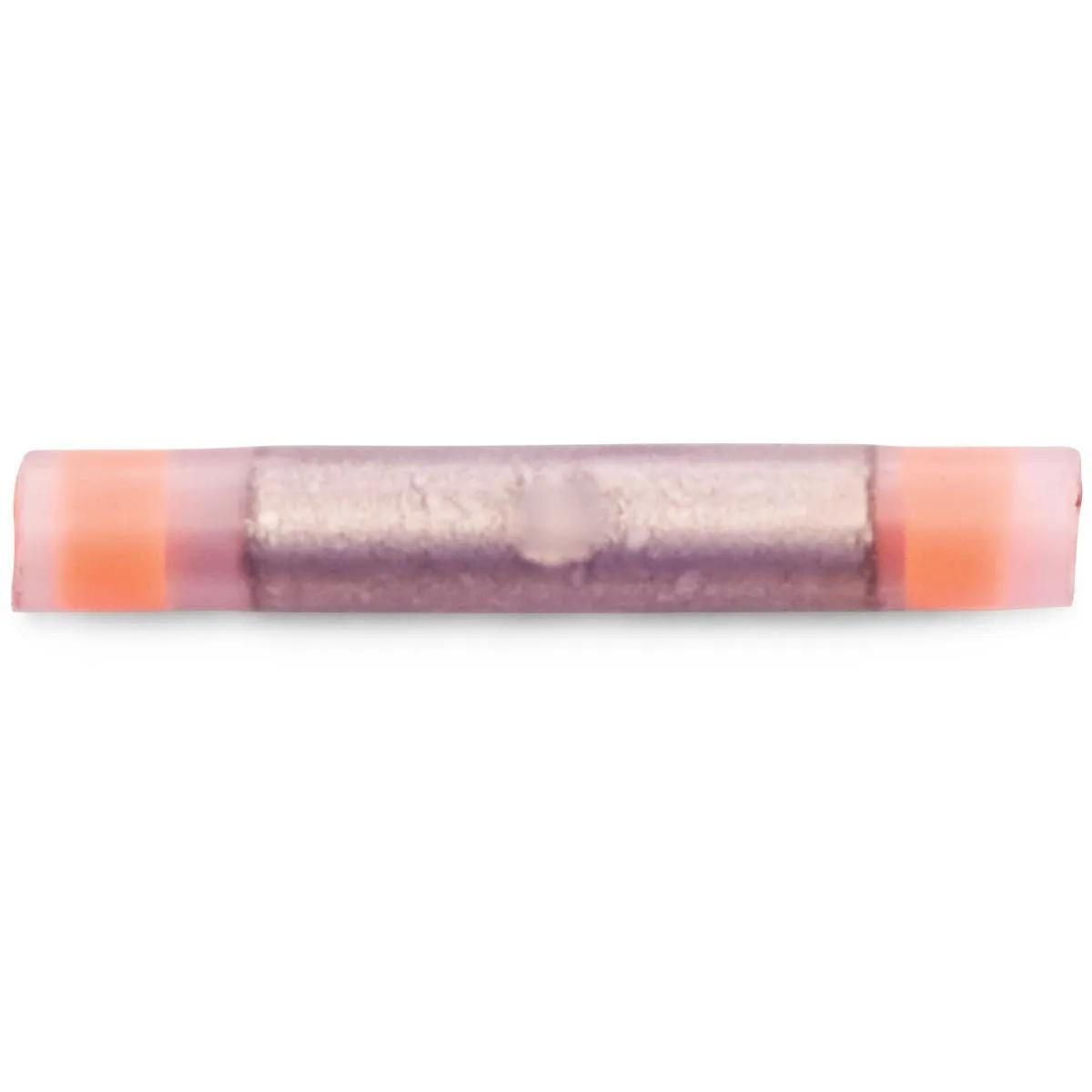22 - 18 AWG Red Nylon Fully Insulated Bond & Seal™ Butt Connectors