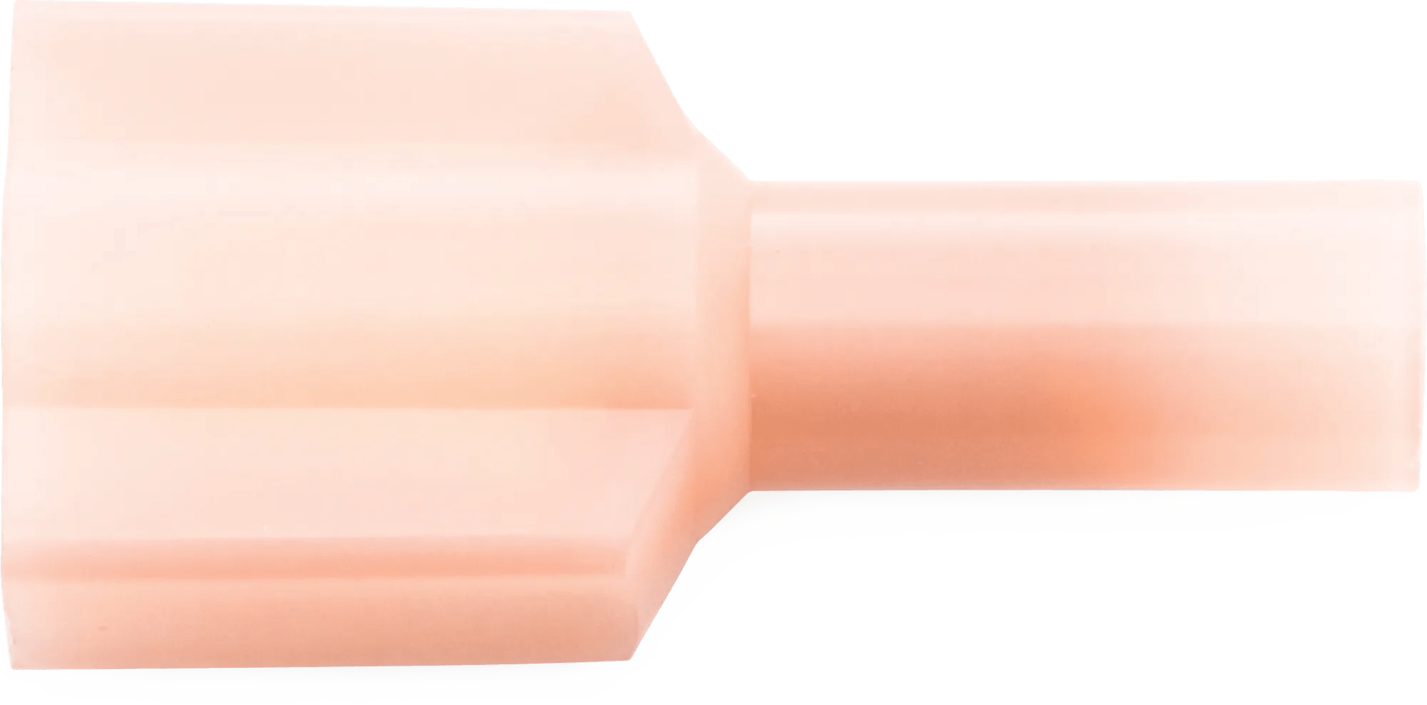 22 - 18 AWG Red Nylon Fully Insulated Enduralon™ Standard Male (1/4" Tab) Quick Slide Terminal
