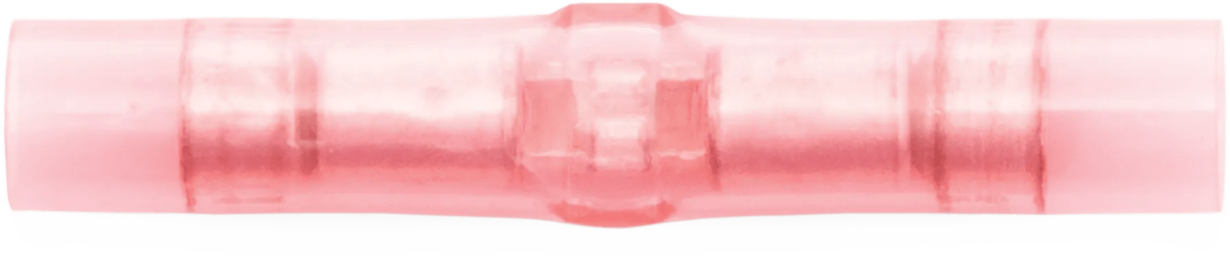 22 -18 AWG Red Insulock™ Nylon Fully Insulated Enduralon™ Window Butt Connector - 25 Pack