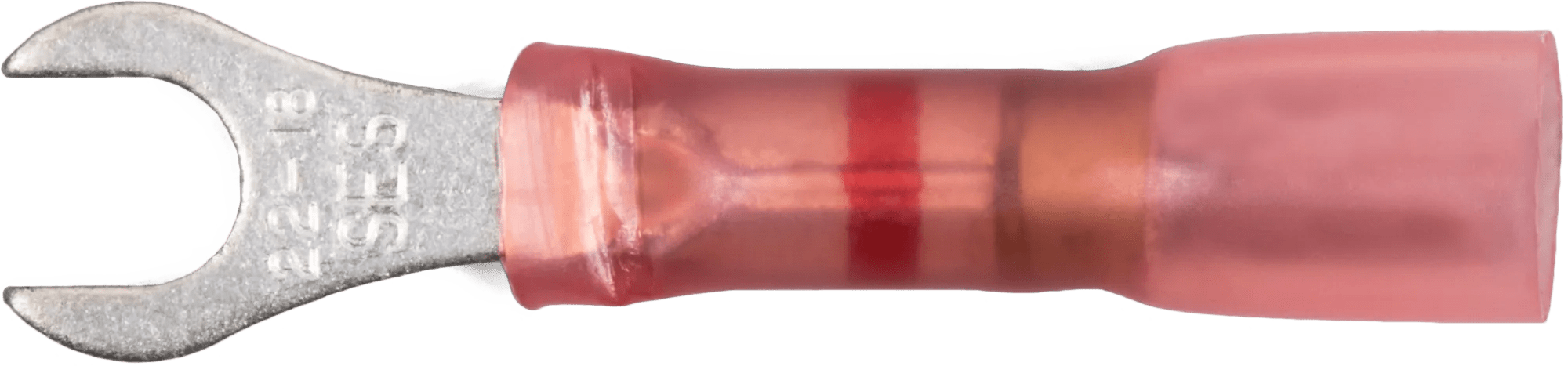 Ultra-Link Polyolefin Insulated Crimp & Solder Spade Terminals