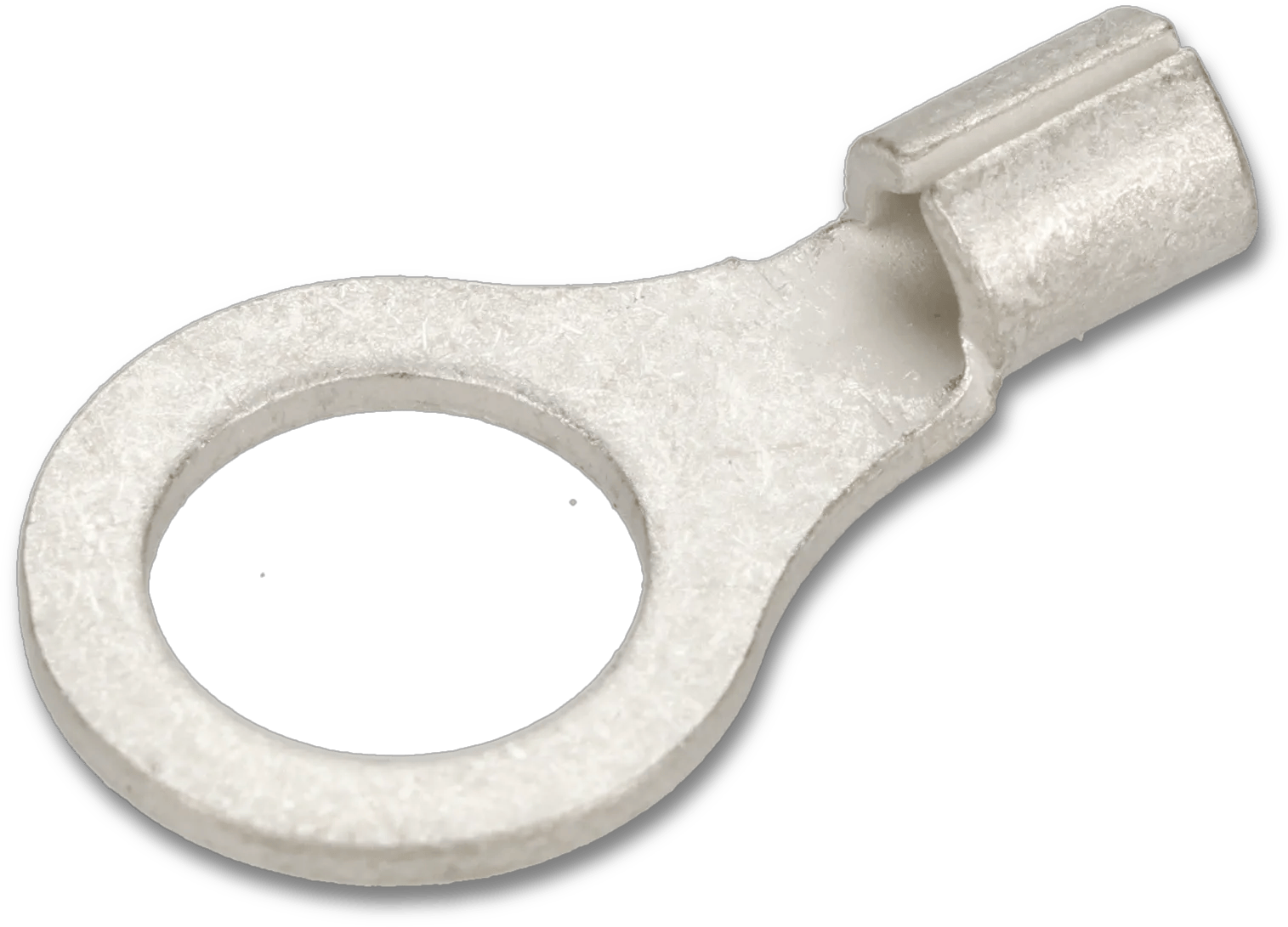 16 - 12 AWG Heavy-Duty Non-Insulated (5/16" - 3/8") Ring Terminal - 25 Pack