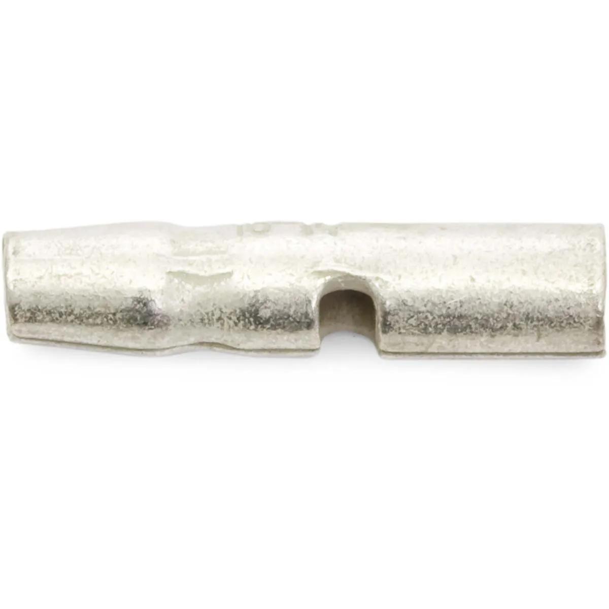 16 - 14 AWG Non-Insulated Male Snap (.156) Plug - 50 Pack