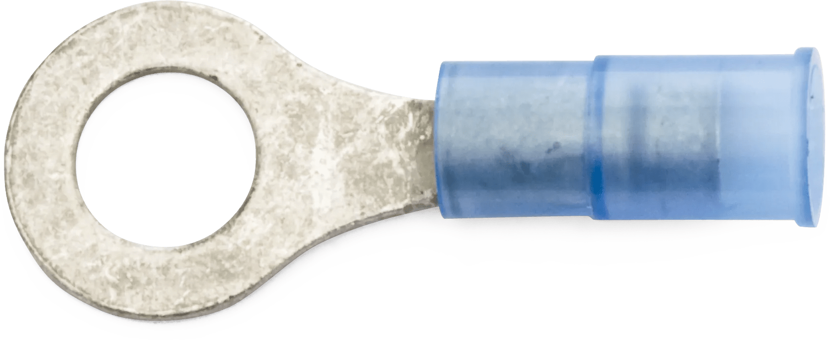 16 - 14 AWG Blue Nylon Insulated Enduralon™ (#12 - 1/4") Ring Terminal - 50 Pack