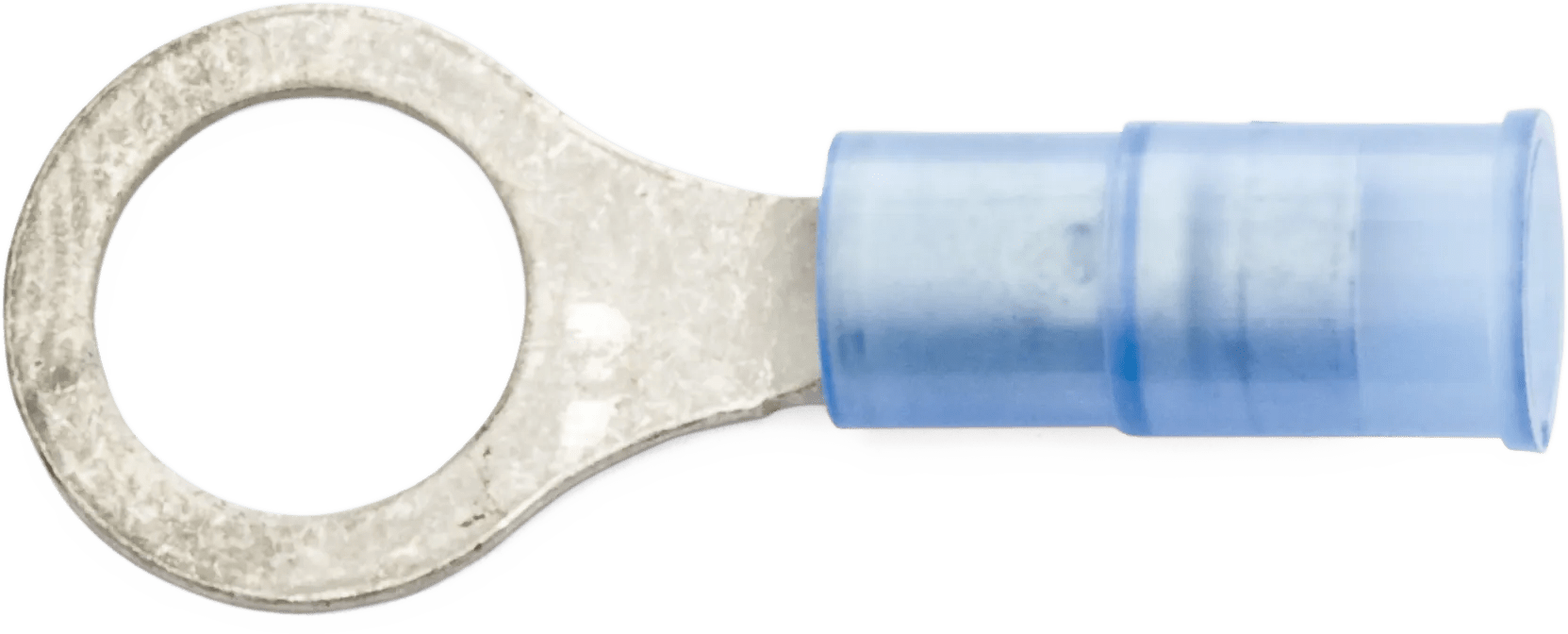 16 - 14 AWG Blue Nylon Insulated Enduralon™ (1/4" - 5/16") Ring Terminal - 50 Pack