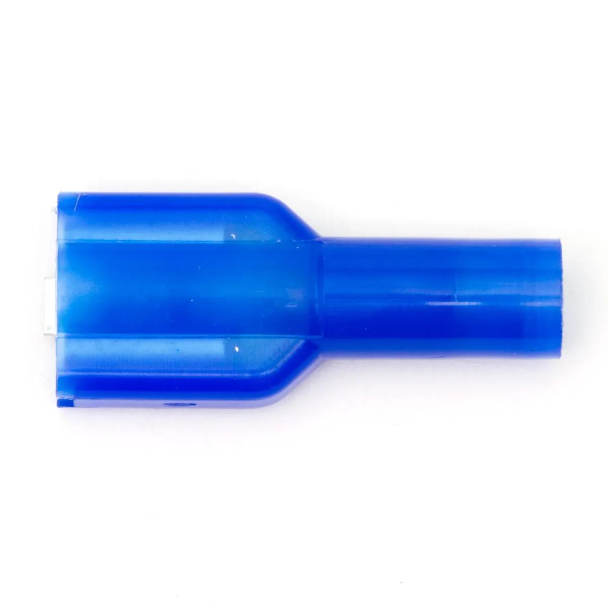 16 - 14 AWG Blue Insulock™ Nylon Fully Insulated Enduralon™ Special (1/4" Tab) Female Quick Slide Terminal - 50 Pack