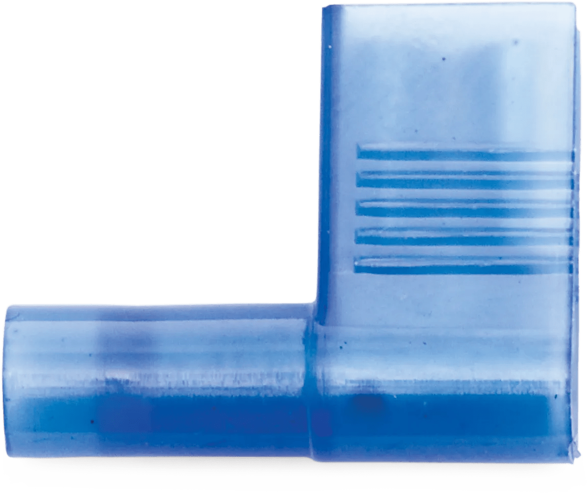 Enduralon™ Insulated Right Angle Flag Female Quick Slide Terminals