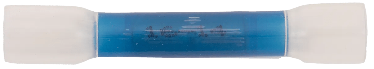 16 - 14 AWG Blue Polyolefin Insulated Pro-Tech™ Extreme Butt Connector - 25 Pack