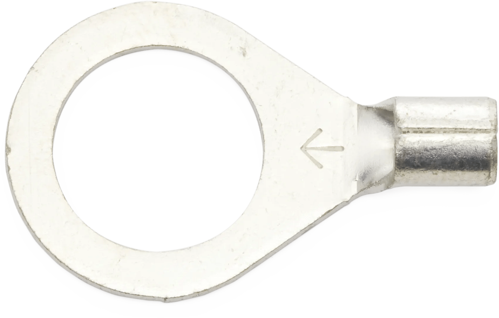 12 - 10 AWG Non-Insulated (7/16" - 1/2") Ring Terminal - 50 Pack