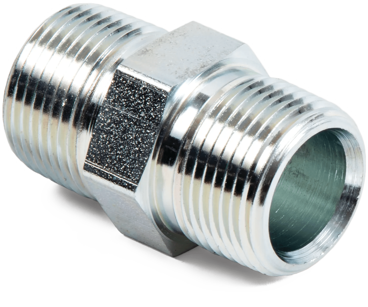 Steel Hex Nipples