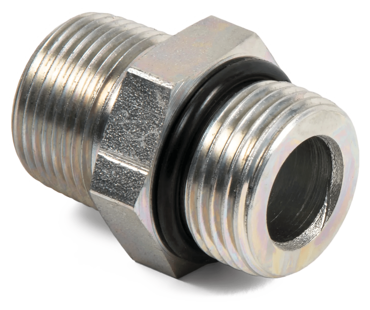 Steel Male Straight Thread O-Ring to Pipe Adapters