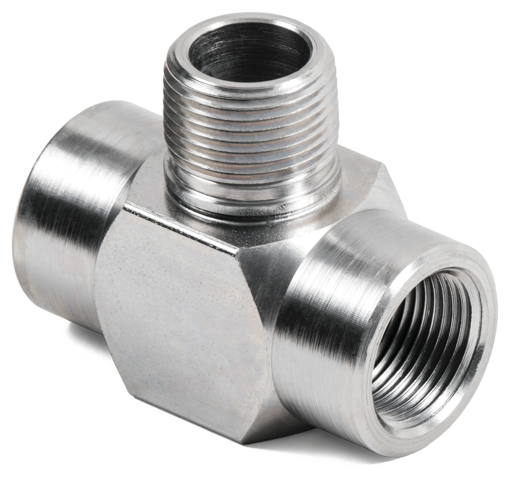 1/2" x 1/2" Male Pipe Branch Tee - 2 Pack