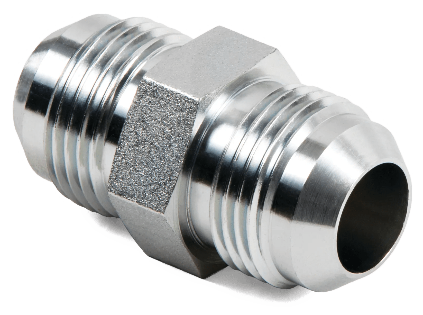 1/2" x 1/2" SAE JIC 37° Small Hex Union - 5 Pack