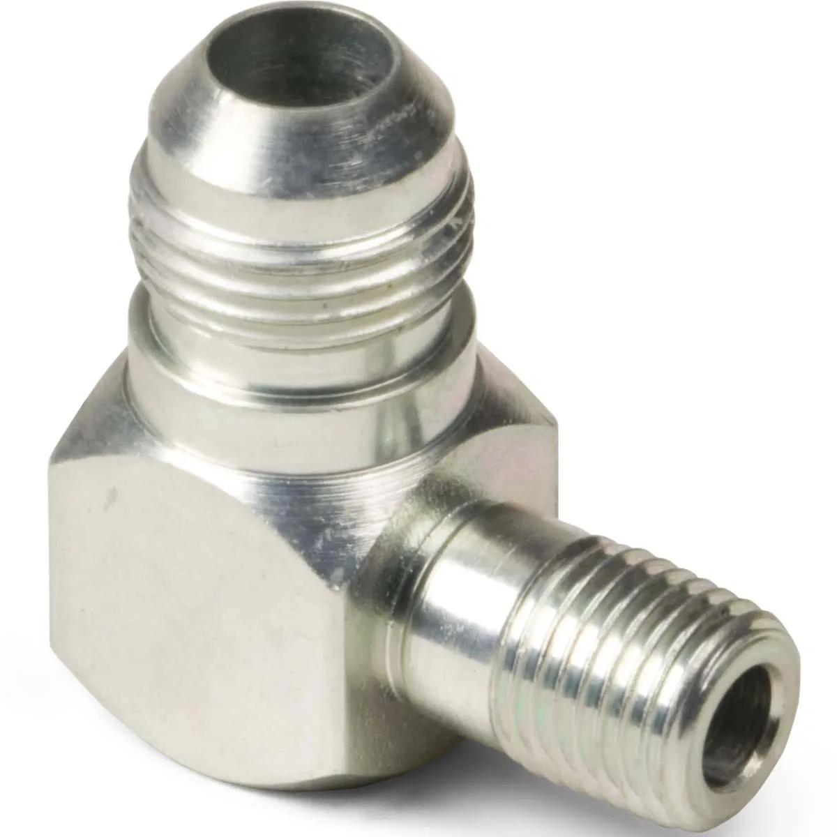 1/2" x 3/8" Male SAE JIC 37° 90° Elbow - 4 Pack