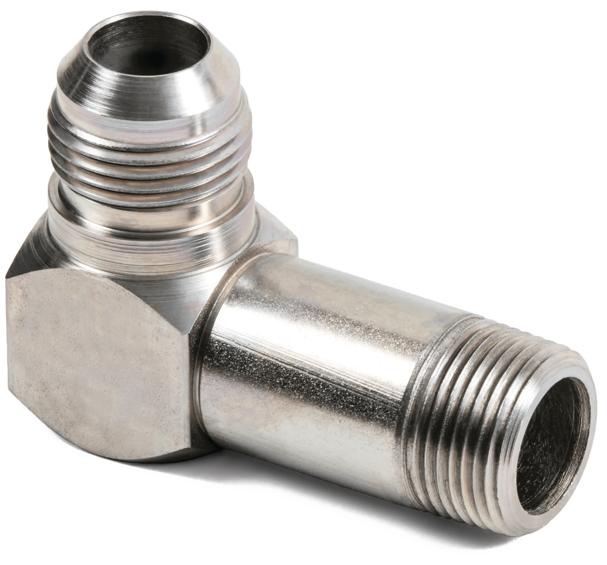 1" x 1" Male SAE JIC 37° 90° Male Long Elbow
