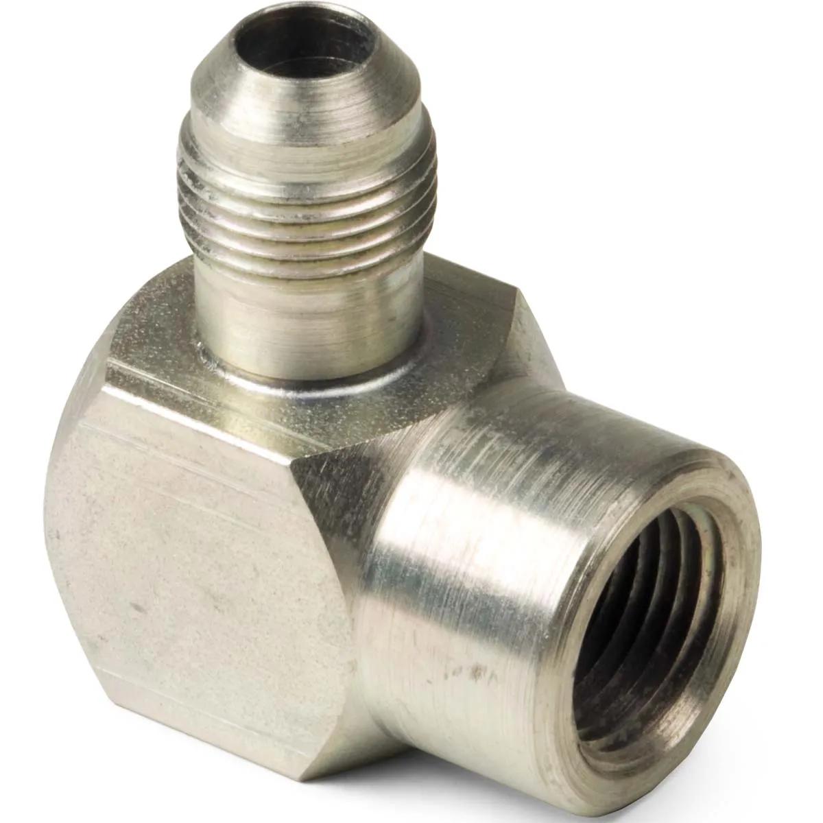 3/8" x 1/4" Female SAE JIC 37° 90° Elbow - 2 Pack