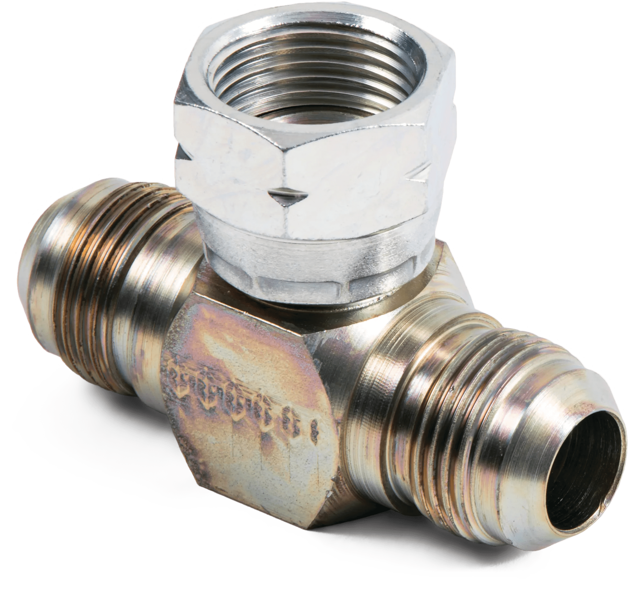 1" Female SAE JIC 37° Swivel Branch Tee