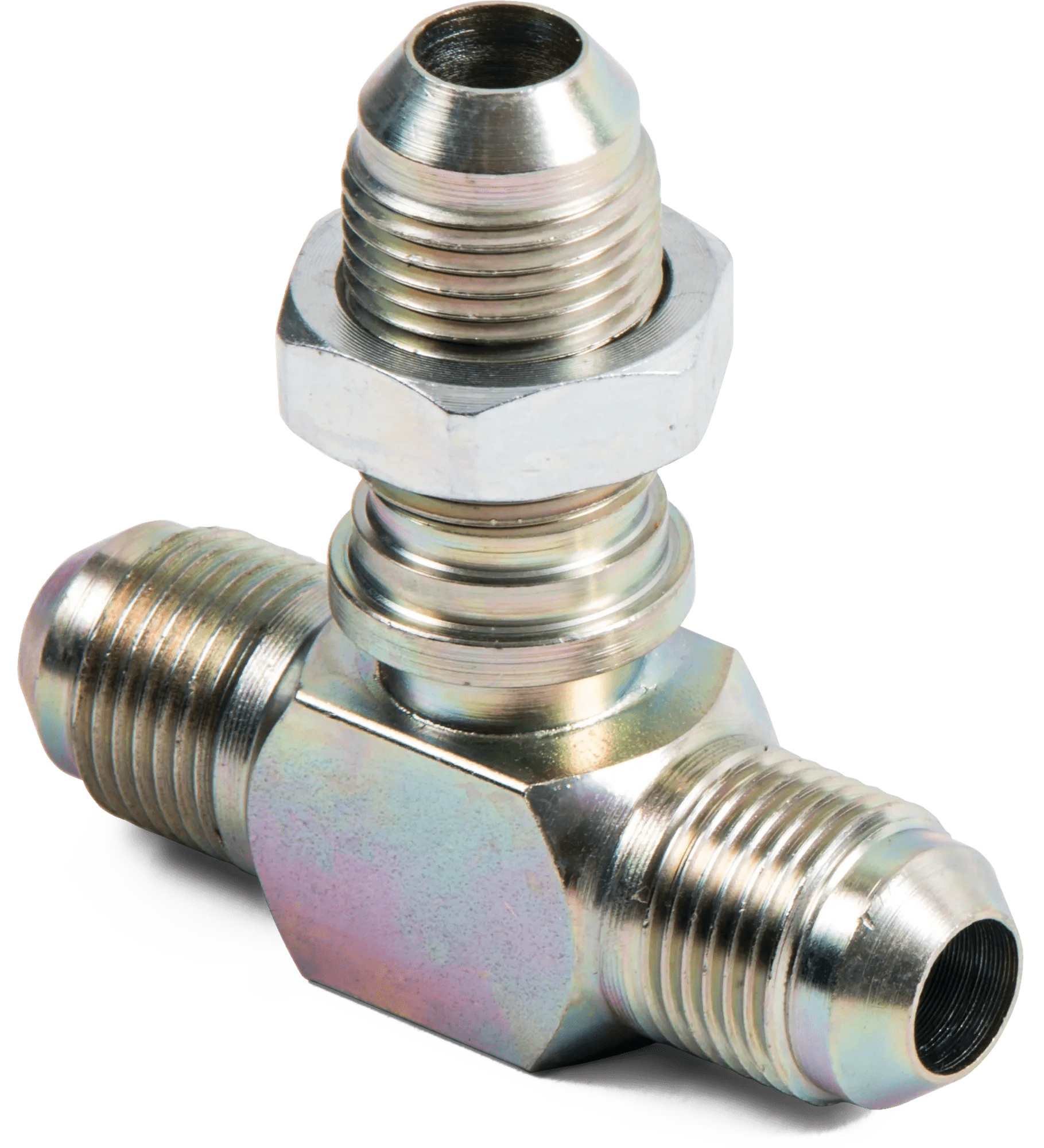 3/8" Male SAE JIC 37° Branch Tee