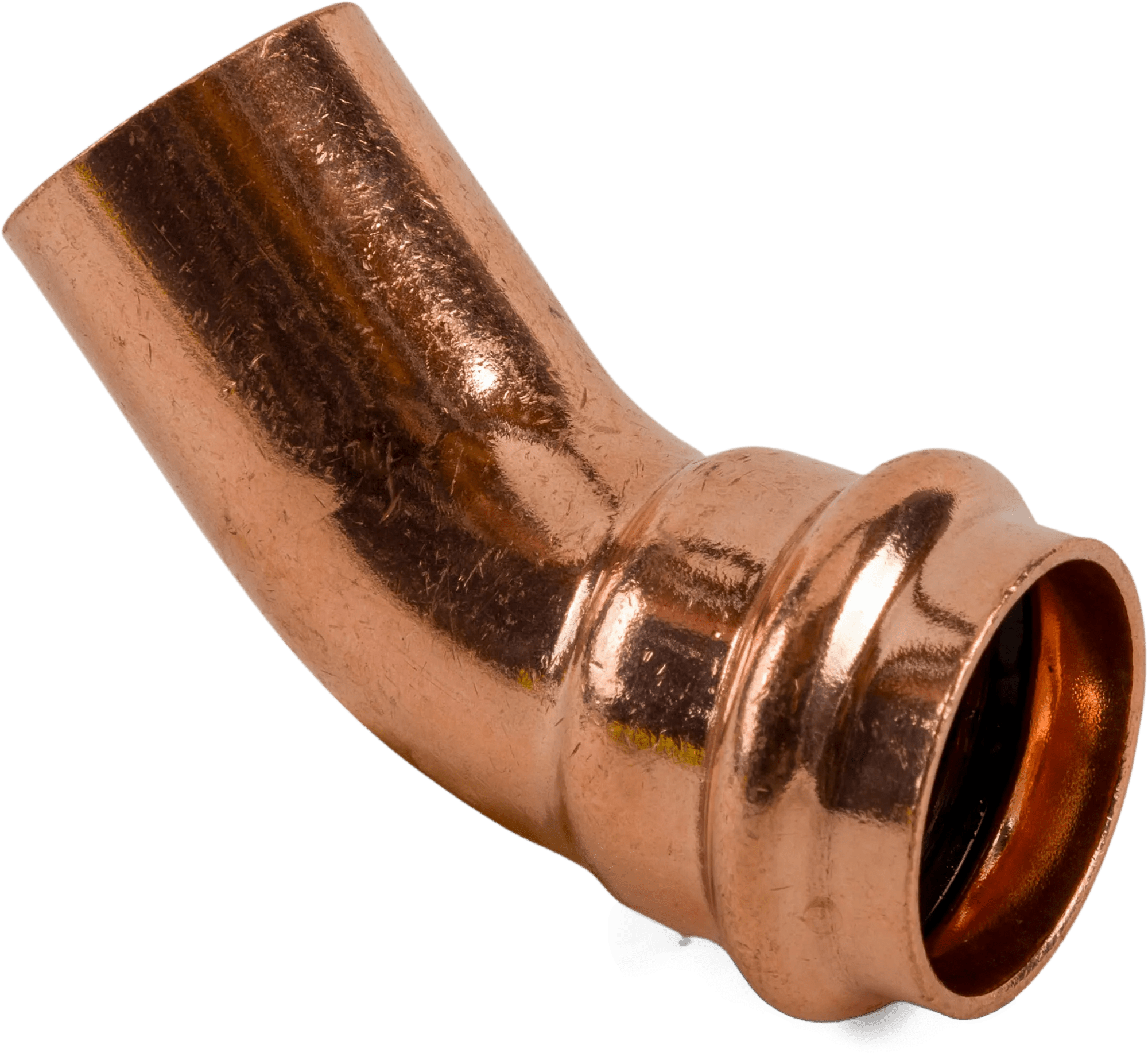 1/2" Copper Press Fitting 45° Street Elbow
