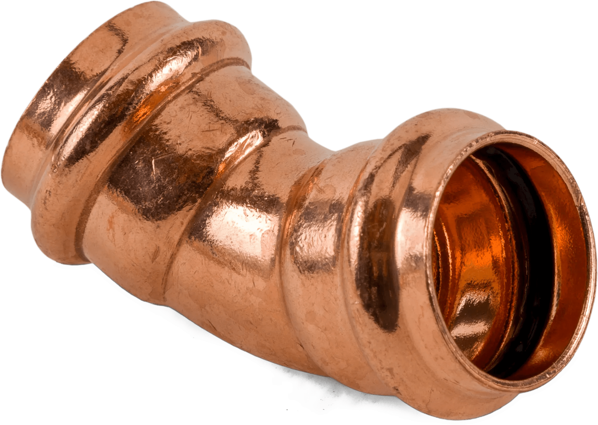 1" Copper Press Fitting 45° Elbow
