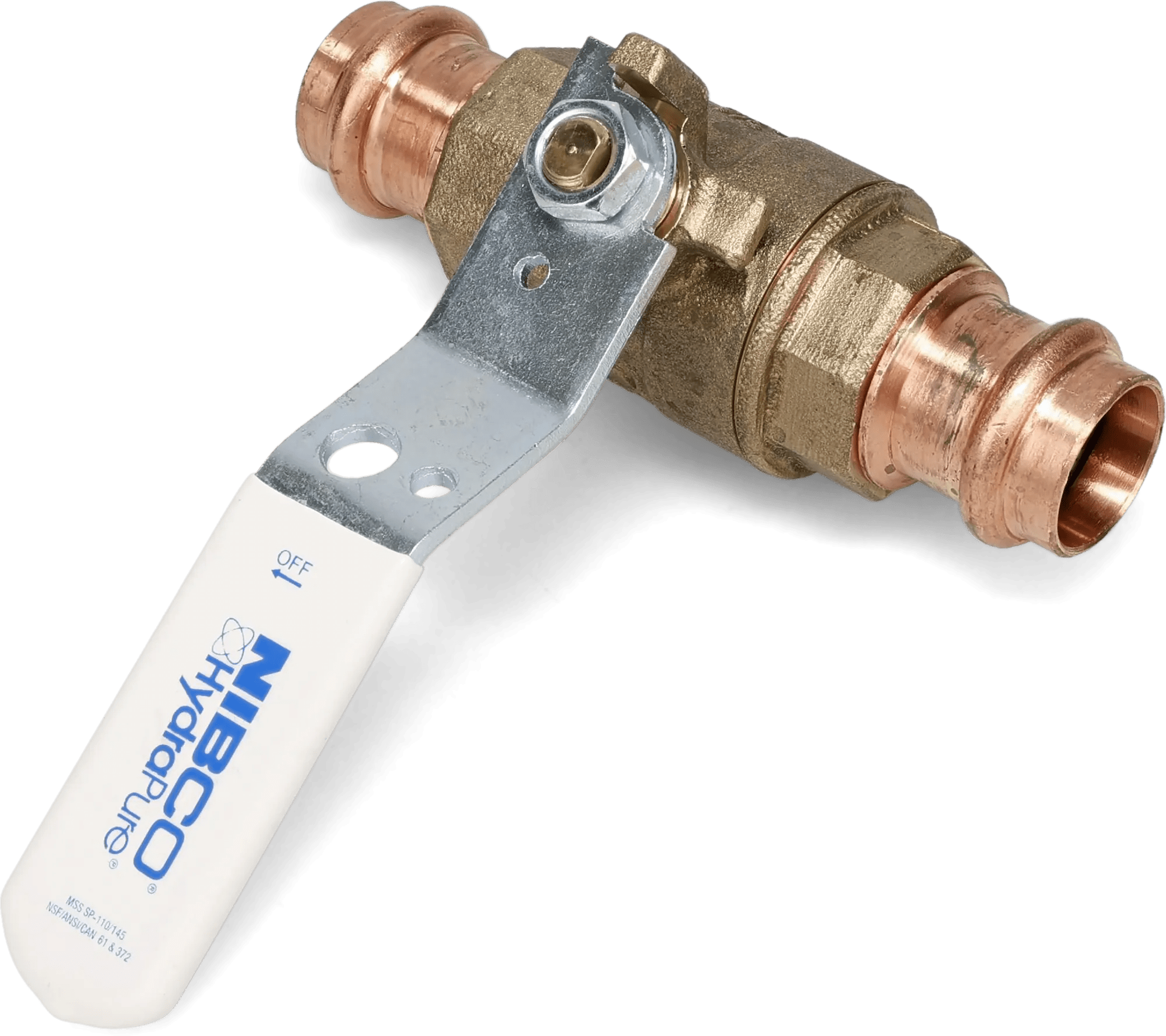 3/4" Copper Press Fitting Ball Valve