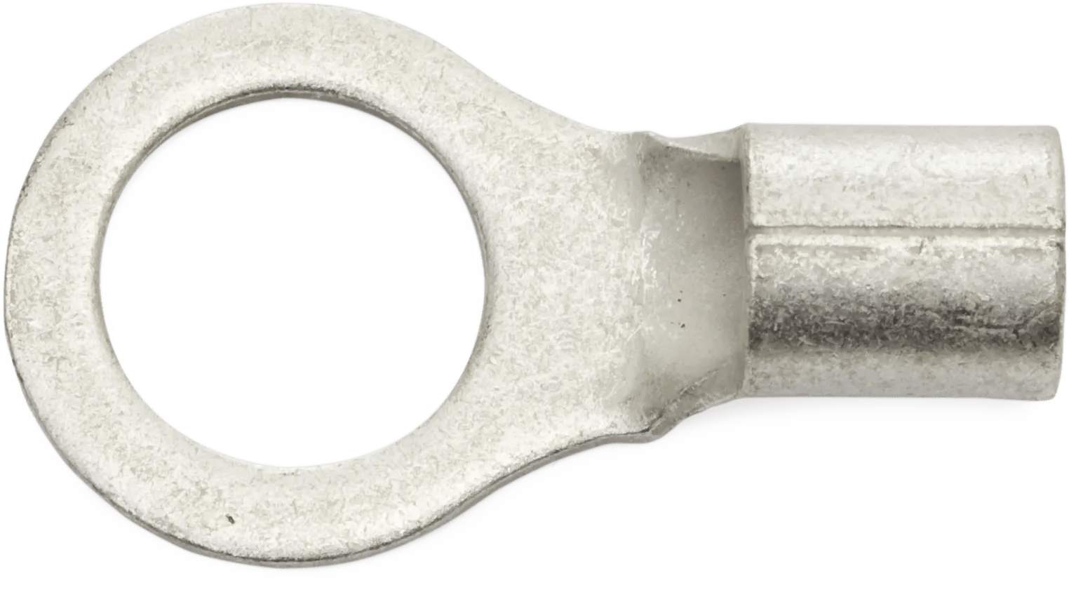 8 AWG Heavy-Duty Non-Insulated (5/16" - 3/8") Ring Terminal - 25 Pack