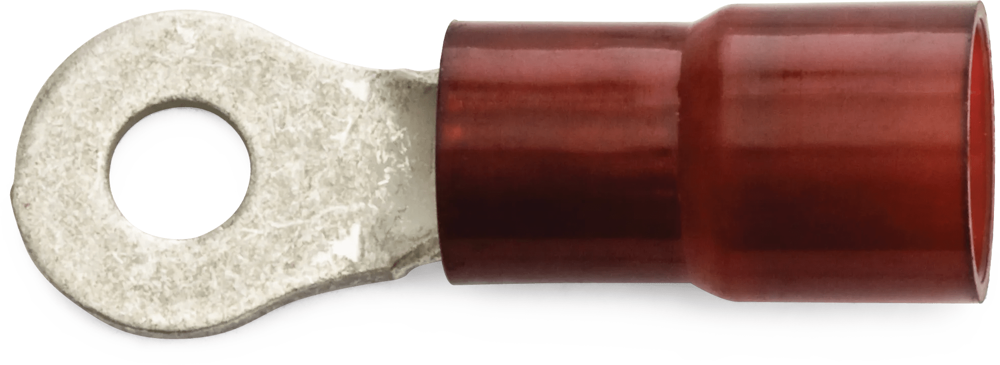 8 AWG Red Nylon Insulated Enduralon™ (#8 - #10) Ring Terminal - 25 Pack