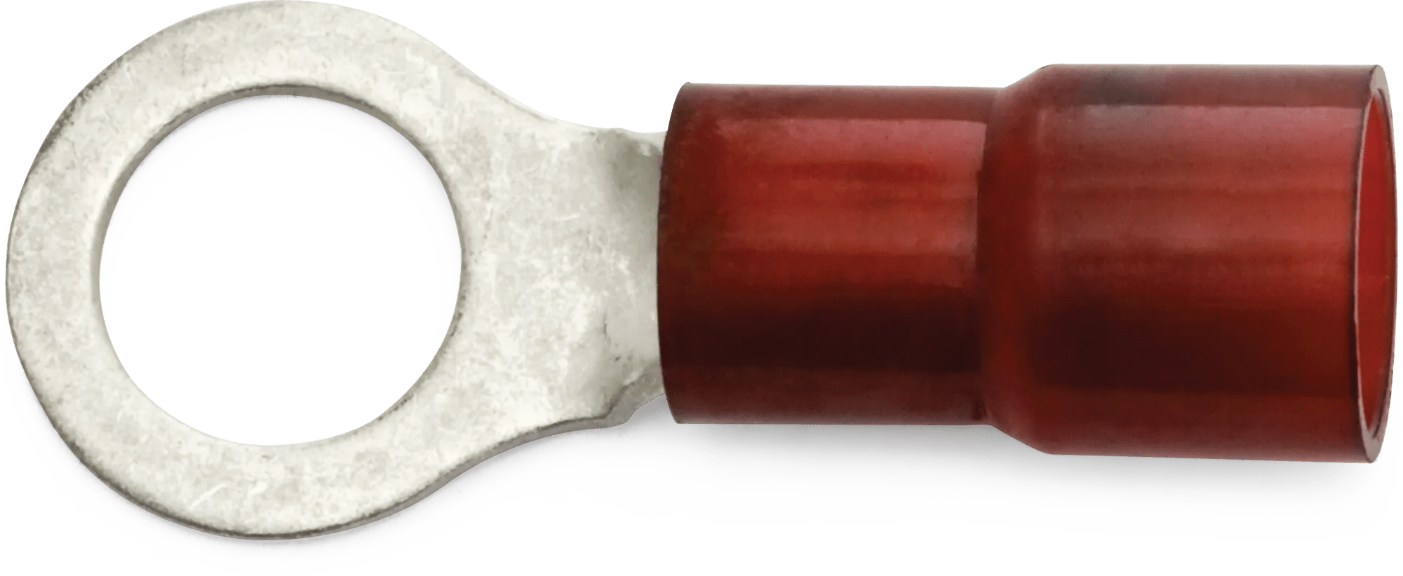 8 AWG Red Nylon Insulated Enduralon™ (5/16" - 3/8") Ring Terminal