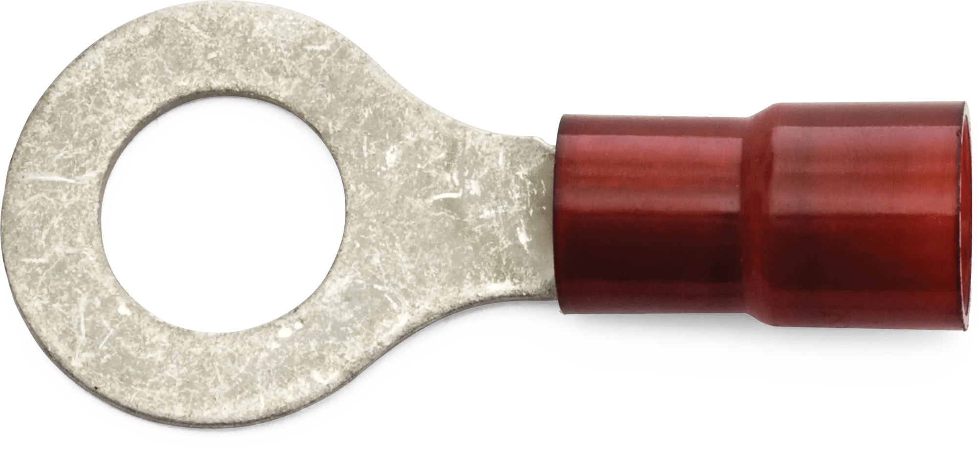 8 AWG Red Nylon Insulated Enduralon™ (3/8" - 7/16") Ring Terminal - 25 Pack