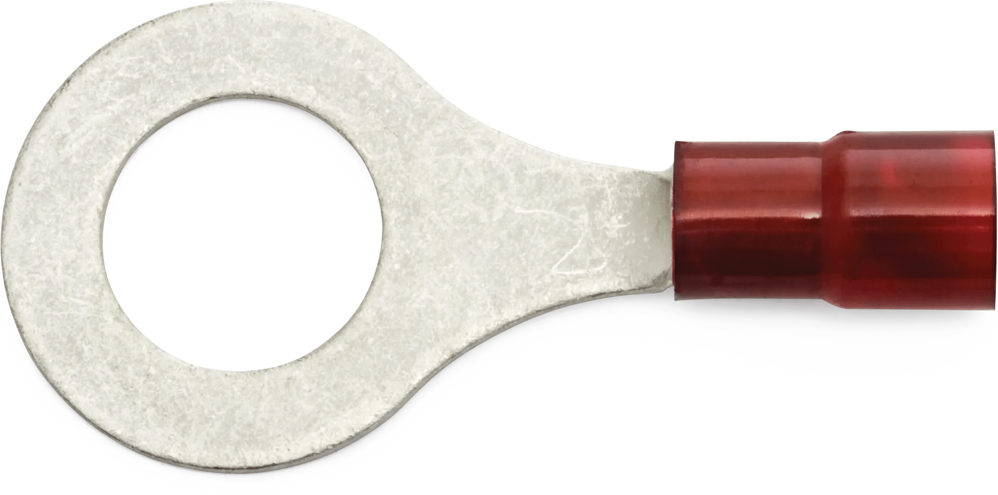 8 AWG Red Nylon Insulated Enduralon™ (1/2" - 5/8") Ring Terminal - 25 Pack