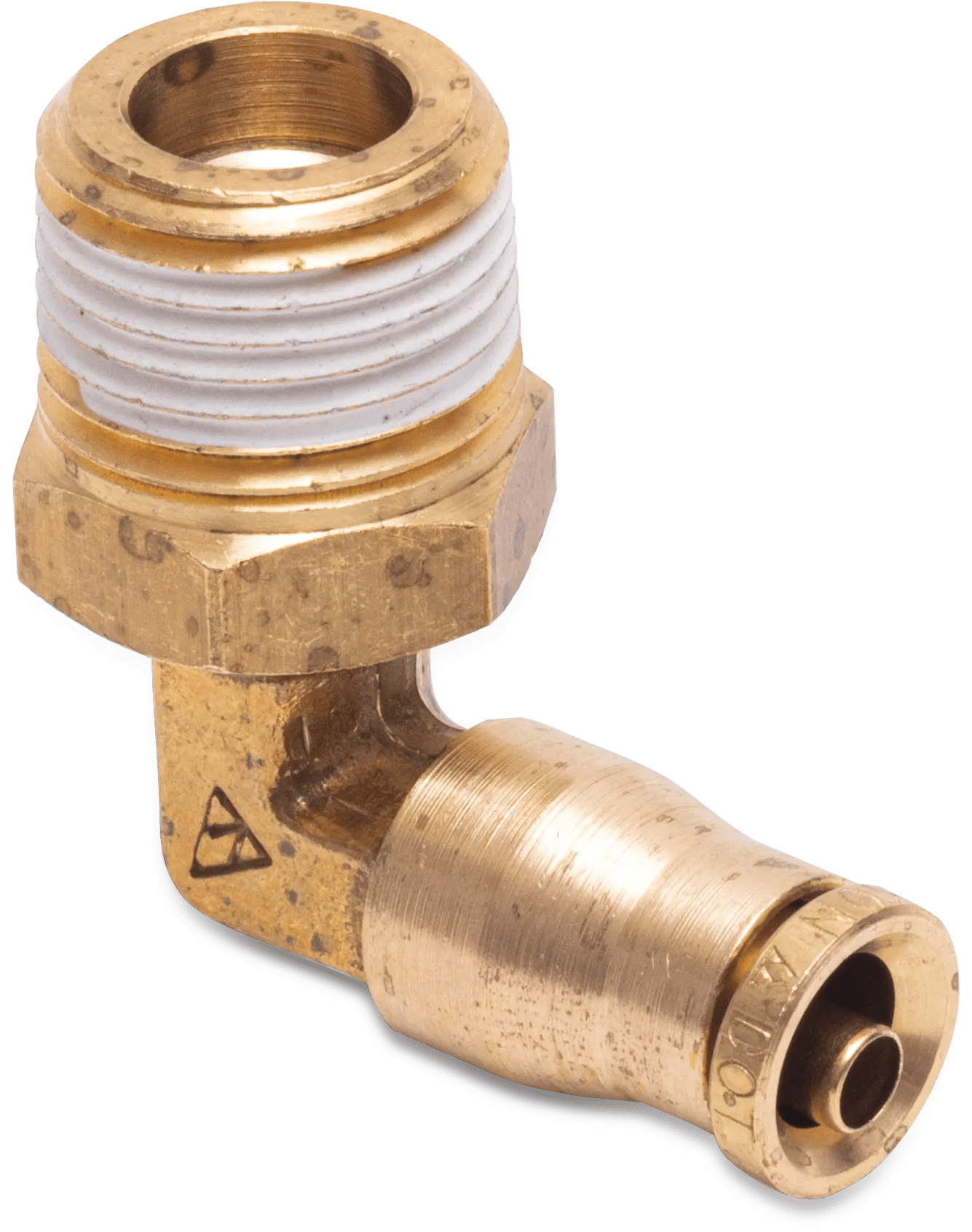 1/4" x 1/4" Male Extreme DOT Elbow Swivel