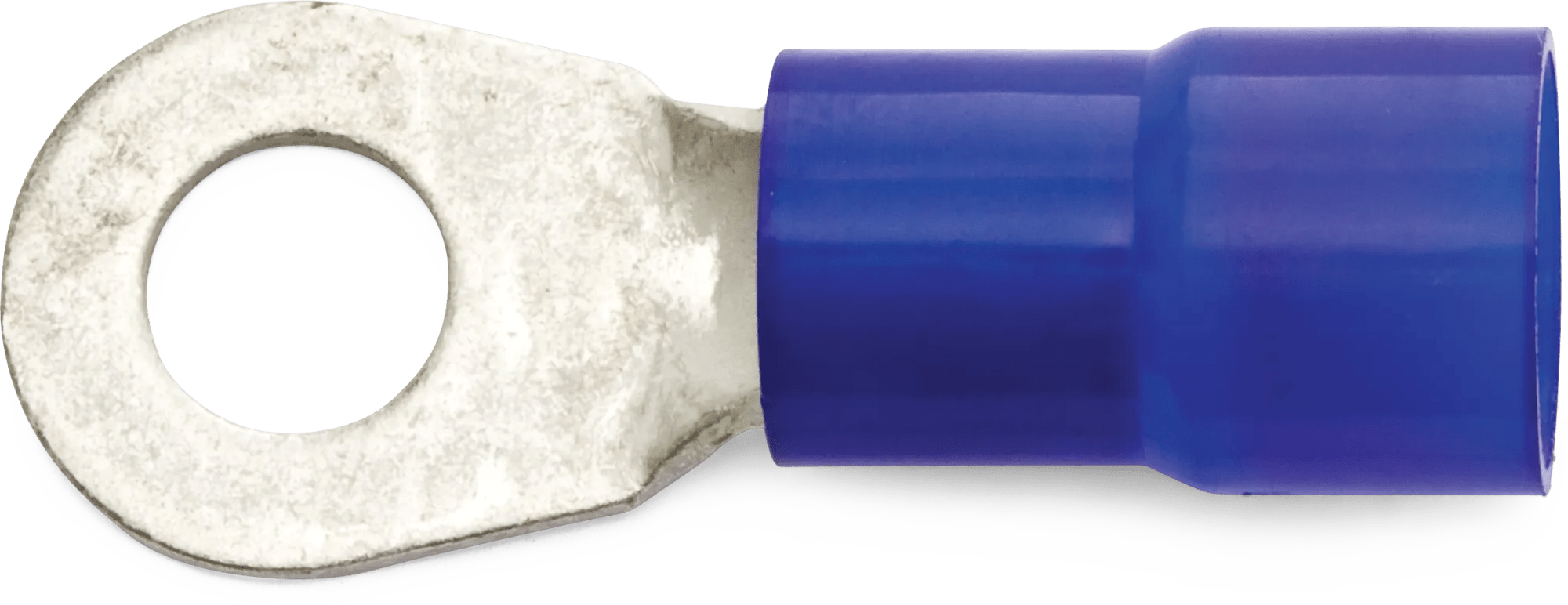 6 AWG Blue Nylon Insulated Enduralon™ (1/4" - 5/16") Ring Terminal - 25 Pack